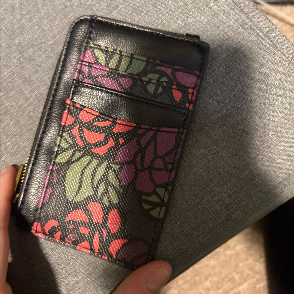Floral Patterned Wallet